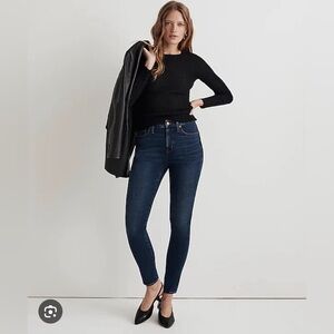 Madewell, high riser, skinny jeans